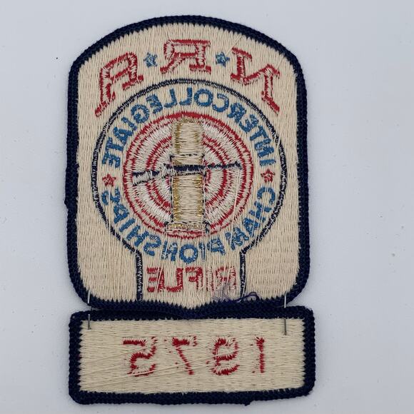 NRA National Rifle Association Intercollegiate Championships 1975 + year patch - Picture 2 of 2